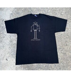 Vintage Kraftwerk Electronic Band Robot Shirt XL